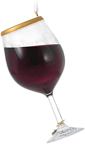 קישוט לחג המולד של Hallmark Keepsake 2021, Hallmark ערוץ את כוס היין הזיווג המושלם