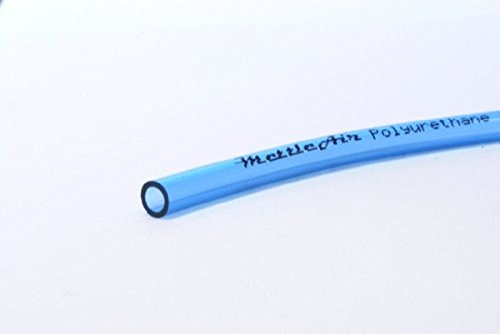 Mettleair PU 10-30CB צינורות פוליאוריטן, 10 ממ OD, 30 מ ', כחול ברור