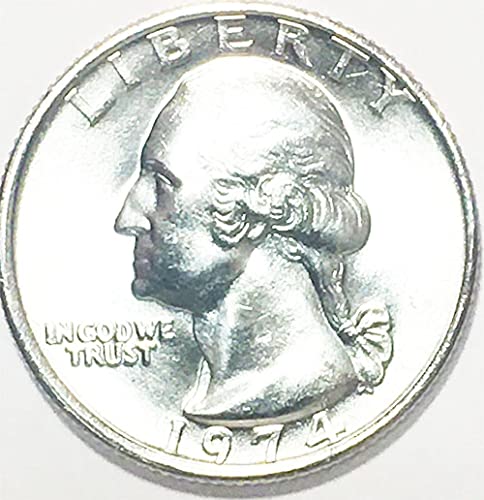1974 P BU Washington Choice Uncirculated Us Mint Mint