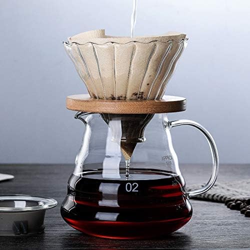 בורוסיליקט גבוה נטול עופרת קפה חם וקפה קפה שטיפת יד סיר שימוש חוזר כוס קפה משולבת כוס קפה