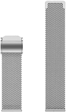 קולסמה 22 ממ נירוסטה רשת רצועת שעונים חכמה מתאימה i50 Silver Smartwatch
