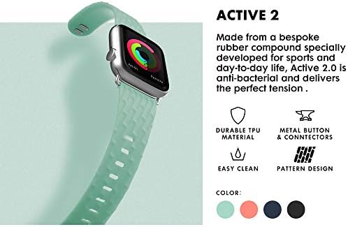 LAUT - Active 2.0 Sport Watch Strap תואם לסדרת Apple Watch 1-8 & SE & Ultra