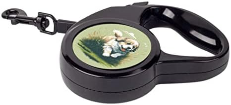 רצועת חיות מחמד נשלפת של גור גור מצחיק - רצועת עיצוב מגניבה - רצועת כלבים מודפסת - 197 אינץ '