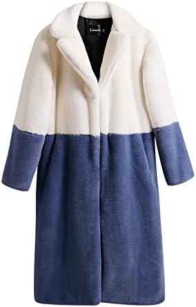 מעילי חורף של Foviguo נשים, שרוול ארוך קרדיגן נקבה מודרנית טוניקה חורפית טוניקה ביתית חמה קרדיגן דש פלאפי מתאים